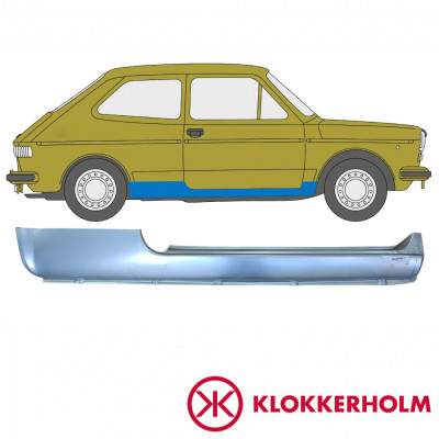 Panel de reparación del umbral para Fiat 127 1982-1987 / Derecho 10718