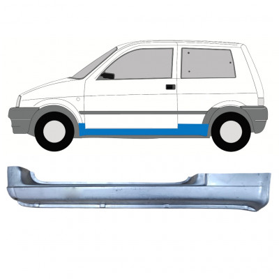 Panel de reparación del umbral para Fiat Cinquecento 1991-1998 / Izquierda 11212