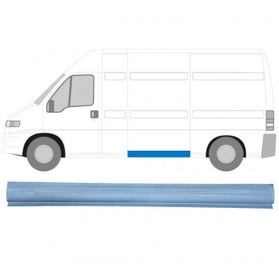 Panel de reparación del umbral lateral para Fiat Ducato Boxer Relay 1994-2006 / Izquierda = Derecha (simétrico) 5748