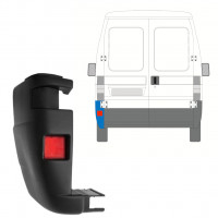 Esquina parachoques trasero para Fiat Ducato 2002-2006 / Izquierda 7714