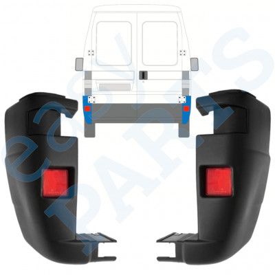 FIAT DUCATO 2002-2006 ESQUINA DEL PARACHOQUES TRASERO / KIT