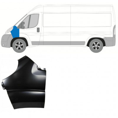 FIAT DUCATO 2006-2014 FRENTE GUARDABARRO / IZQUIERDA