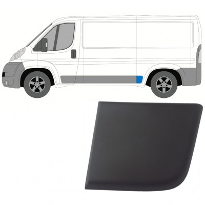 Rivestimento laterale posteriore (Włoskie słowo, czy na pewno jest poprawne w kontekście hiszpańskim?) para Fiat Ducato 2006- / Izquierda 9020