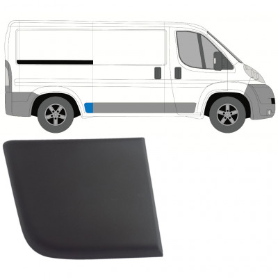 Rivestimento laterale posteriore (Włoskie słowo, czy na pewno jest poprawne w kontekście hiszpańskim?) para Fiat Ducato 2006- / Derecho 9019