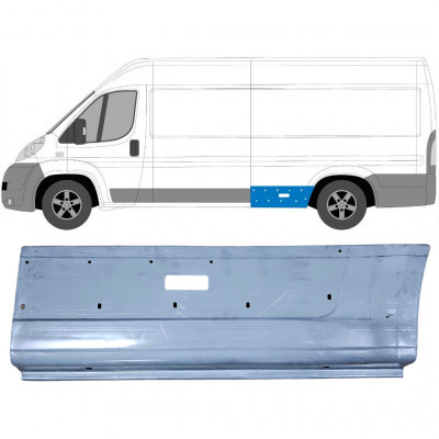 Panel de reparación guardabarros trasero para Fiat Ducato 2006- / Izquierda 11515