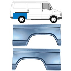 Panel de reparación guardabarros trasero para Peugeot J5 1981-1994 / Izquierda+Derecha / Conjunto 13537