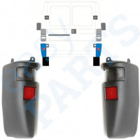 Esquina parachoques trasero para Fiat Ducato 1994-2002 / Izquierda+Derecha / Conjunto 10423