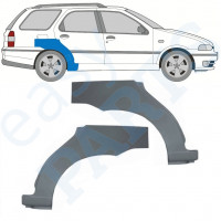 Panel de reparación guardabarros trasero para Fiat Palio Weekend 1997-2001 / Izquierda+Derecha / Conjunto 9941