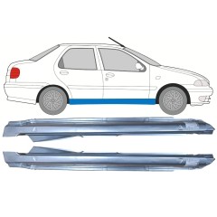Umbral completo para Fiat Siena 1997-2001 / Izquierda+Derecha / Conjunto 10073