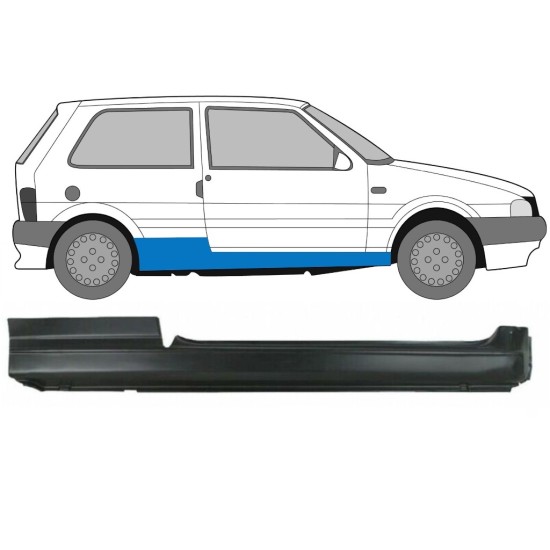 Umbral completo para Fiat Uno 1983-2002 / Derecho 16011