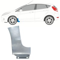 Panel de reparación guardabarros delantero para Ford Fiesta 2008-2017 / Izquierda 15778