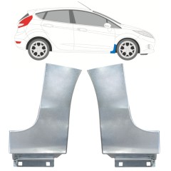 Panel de reparación guardabarros delantero para Ford Fiesta 2008-2017 / Izquierda+Derecha / Conjunto 15779