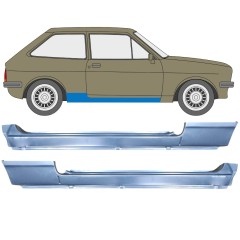 Umbral completo para Ford Fiesta 1976-1983 / Izquierda+Derecha / Conjunto 12034