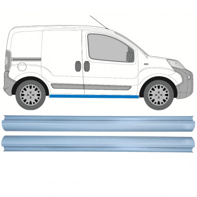 FIAT FIORINO 2007- REPARACIÓN DEL UMBRAL / DERECHA + IZQUIERDA / KIT