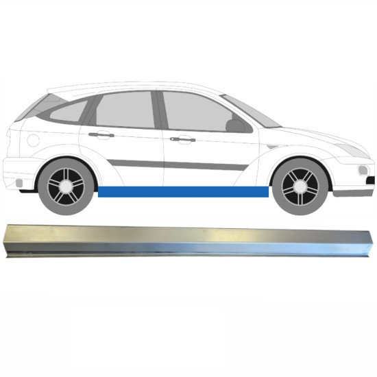 Panel de reparación del umbral para Ford Focus 1998-2004 / Derecho 14782