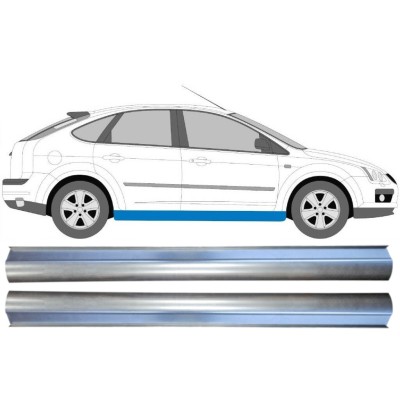 Panel de reparación umbral parte inferior para Ford Focus 2004-2010 / Izquierda+Derecha / Conjunto 14829