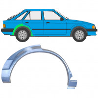 Panel de reparación guardabarros trasero para Ford Escort 1980-1986 / Derecho 7820