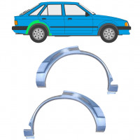 Panel de reparación guardabarros trasero para Ford Escort 1980-1986 / Izquierda+Derecha / Conjunto 9984