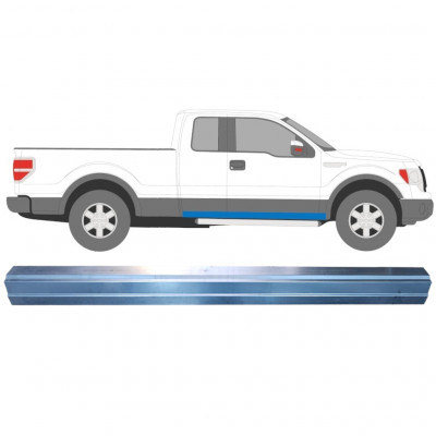 Panel de reparación del umbral para Ford F-150 2008-2014 / Izquierda = Derecha (simétrico) 6532