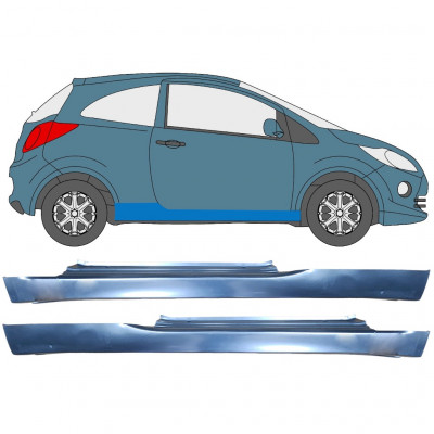 Panel de reparación del umbral para Ford KA 2008-2016 / Conjunto 12044