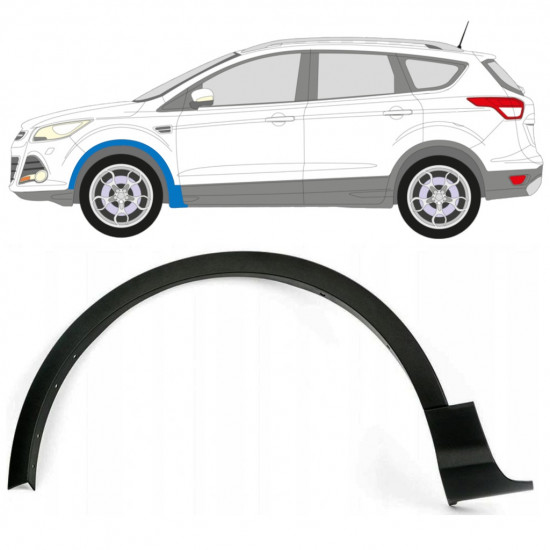 FORD KUGA 2013-2016 EMBELLECEDOR PASO DE RUEDA DELANTERO / IZQUIERDA