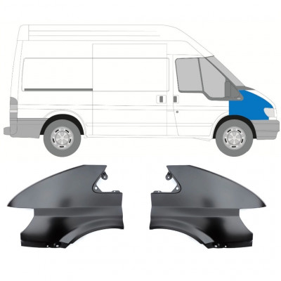 FORD TRANSIT 2000-2006 FRENTE GUARDABARRO / KIT