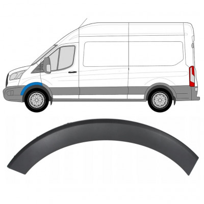 Moldura lateral guardabarros delantero para Ford Transit 2014- / Izquierda 8236