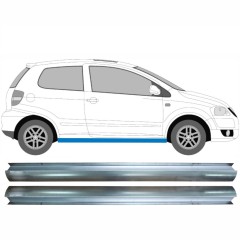 Panel de reparación del umbral para Volkswagen Fox 2005- / Izquierda+Derecha / Conjunto 11326
