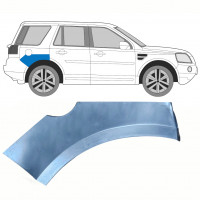 Panel de reparación guardabarros trasero parte superior para Land Rover Freelander 2006-2015 / Derecho 8961