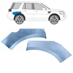 Panel de reparación guardabarros trasero para Land Rover Freelander 2006-2016 / Izquierda+Derecha / Conjunto 10658