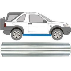 Panel de reparación del umbral para Land Rover Freelander 1997-2006 / Izquierda+Derecha / Conjunto 11330