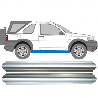 Panel de reparación del umbral para Land Rover Freelander 1997-2006 / Izquierda+Derecha / Conjunto 9261