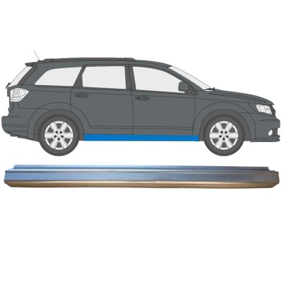 Panel de reparación del umbral para Fiat Freemont 2011-2015 / Izquierda = Derecha (simétrico) 15005