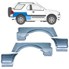Panel de reparación conjunto para Opel Frontera B 1999-2002 / Izquierda / Derecho / Izquierda+Derecha / 12839