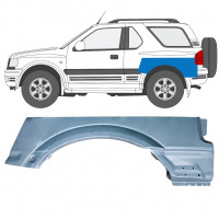 Panel de reparación guardabarros trasero parte superior para Opel Frontera B 1999-2002 / Izquierda 12835