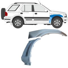 Panel de reparación guardabarros delantero para Opel Frontera B 1999-2002 / Derecho / Conjunto 11202