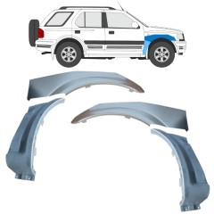 Panel de reparación guardabarros delantero para Opel Frontera B 1999-2002 / Conjunto 11204