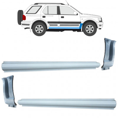 OPEL FRONTERA B 1999-2002 PANEL DE REPARACIÓN DEL ALERÓN DELANTERO + REPARACIÓN DEL UMBRAL / IZQUIERDA + DERECHA