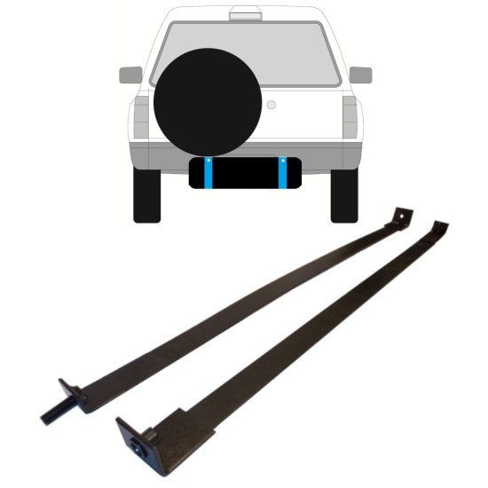 Banda de sujeción, depósito de combustible para Opel Frontera A 1991-1999 9335