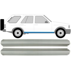 Panel de reparación del umbral para Opel Frontera B 1999-2002 / Izquierda = Derecha (simétrico) / Conjunto 10476
