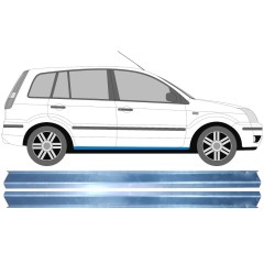 Panel de reparación del umbral para Ford Fusion 2002-2012 / Izquierda+Derecha / Conjunto 11376
