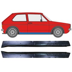 Panel de reparación del umbral interno para Volkswagen Golf 1 1974-1985 / Izquierda+Derecha / Conjunto 10909