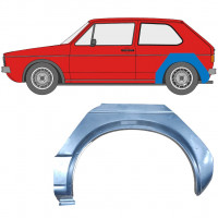 Panel de reparación guardabarros trasero para VW Golf 1 1974- / Izquierda 7104