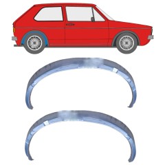Panel de reparación guardabarros trasero interno para Volkswagen Golf 1 1974-1985 / Izquierda+Derecha / Conjunto 9917