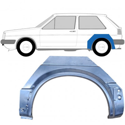 VW GOLF 2 1982- 3 PUERTAS PANEL DE REPARACIÓN DEL ALERÓN TRASERO / IZQUIERDA