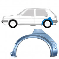 Panel de reparación guardabarros trasero para VW Golf 2 1982- / Izquierda 7247