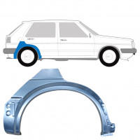 Panel de reparación guardabarros trasero para VW Golf 2 1982- / Derecho 7248