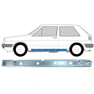 VW GOLF 2 1982-1992 PANEL DE REPARACIÓN DEL UMBRAL INTERIOR / IZQUIERDA