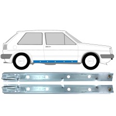 Panel de reparación del umbral interno para Volkswagen Golf 2 1982-1992 / Izquierda+Derecha / Conjunto 11027