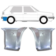 Panel de reparación esquina trasera para Volkswagen Golf 2 1982-1992 / Izquierda+Derecha / Conjunto 12020